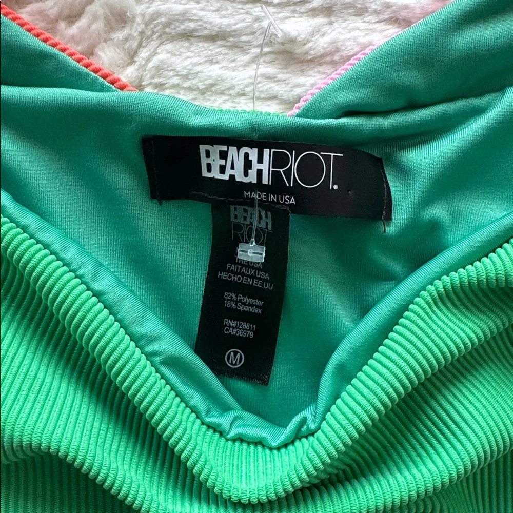 Beach Riot Pink, Orange, and Green Swimsuit - Picture 2 of 3